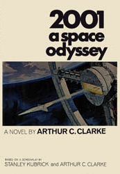 Обложка первого издания 2001: A Space Odyssey, 1968 год