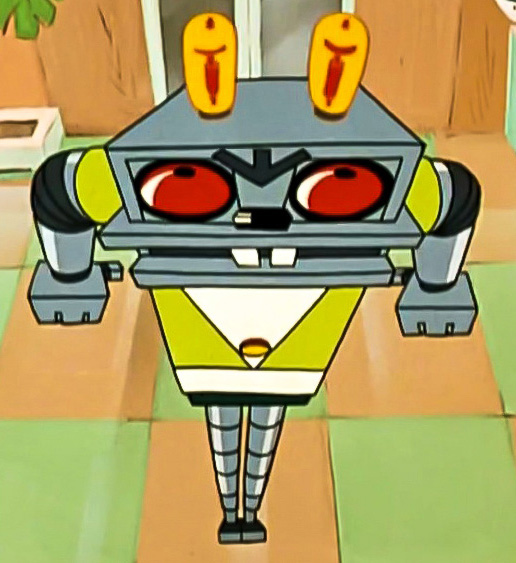 Все помнят этого страшного робота-зайца?